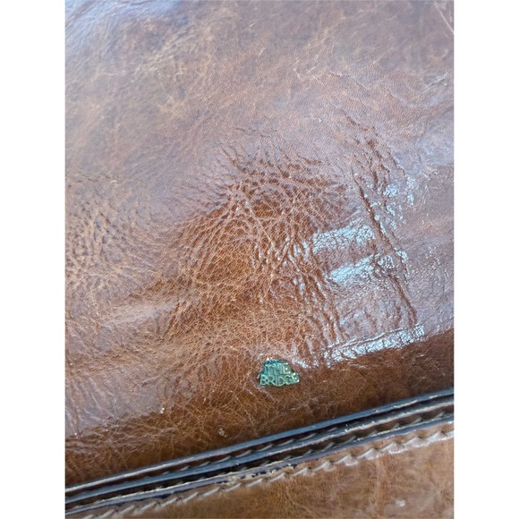 The Bridge Vintage Italian Leather Crossbody Bag Made in Italy - Picture 8 of 11